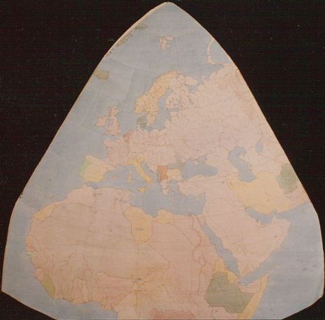 Cahill world map octant, color; 3 of 8