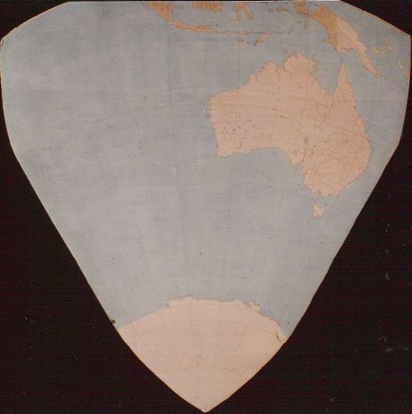 Cahill world map octant, color; 5 of 8