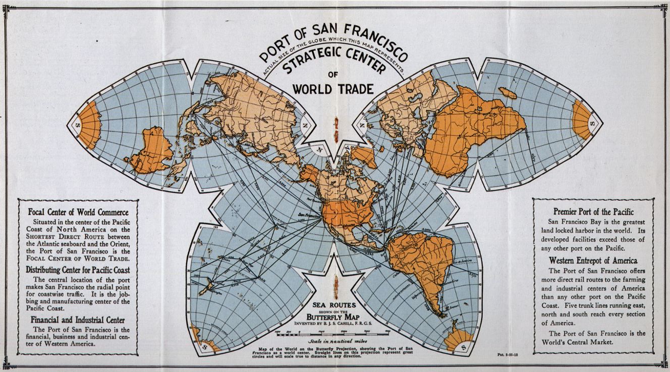 Cahill San Francisco map
